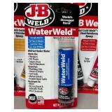 LL - J-B Weld WaterWeld ClearWeld 3x JB Weld Liquid Nails StrongStik (Lot of 7)