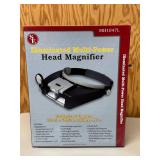LL - SE MH1047L Illuminated Multi-Power Head Magnifier - 2 LED Lights