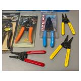 LL - Wire Strippers & Pliers Lot - Craftsman RoboGrip & Ideal Stripsmaster Lite
