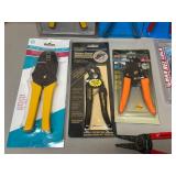 LL - Wire Strippers & Pliers Lot - Craftsman RoboGrip & Ideal Stripsmaster Lite