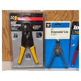 LL - Wire Strippers & Pliers Lot - Craftsman RoboGrip & Ideal Stripsmaster Lite