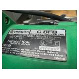 LL - Hitachi C 8FB 8-1/2 in Sliding Compound Saw - 115V, 9.5A, 1050W
