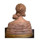DR - Vintage Ceramic Bust - Female Head