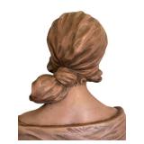 DR - Vintage Ceramic Bust - Female Head