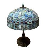 LL - Tiffany-Style Stained Glass Table Lamp