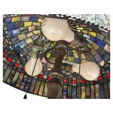 LL - Tiffany-Style Stained Glass Table Lamp