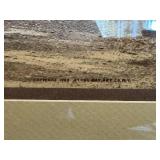 LR - The Nat. Art Co. Landscape Print - Framed, 1909