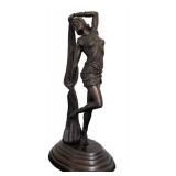 LR - Demetre Chiparus Syrian Dancer - Art Deco Bronze Sculpture