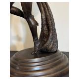 LR - Demetre Chiparus Syrian Dancer - Art Deco Bronze Sculpture