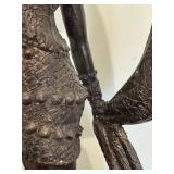 LR - Demetre Chiparus Syrian Dancer - Art Deco Bronze Sculpture