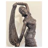 LR - Demetre Chiparus Syrian Dancer - Art Deco Bronze Sculpture