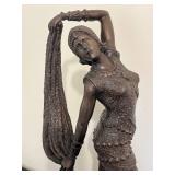LR - Demetre Chiparus Syrian Dancer - Art Deco Bronze Sculpture
