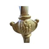 LL - Antique Art Deco Metal Bridge Lamp