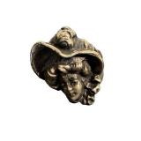 Art Nouveau Ring - Vintage Sterling Silver, Size 7