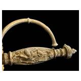 DR - Decorative Sword - 40in Blade, Circular Basket Hilt, No Markings