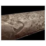 DR - Decorative Sword - 40in Blade, Circular Basket Hilt, No Markings