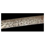 DR - Decorative Sword - 40in Blade, Circular Basket Hilt, No Markings