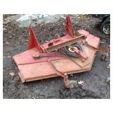 Belly mower and mount and belt