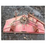 Belly mower and mount and belt