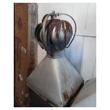 Pair of Vintage spinning roof vent cupolas