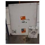 New Broan NuTone bath fan motor and 20x25 air return grille In white