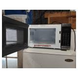 Haier mini fridge and Frigidaire microwave