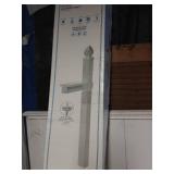 NIB Whitley plastic mailbox post white