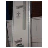 NIB Whitley plastic mailbox post white