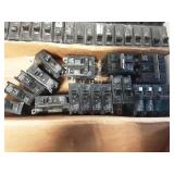 Large lot of circuit breakers
