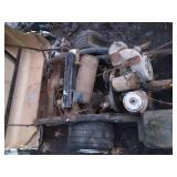 Harley Davidson 3 wheel gas powered golf cart