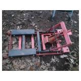 Red motorcycle/atv jack