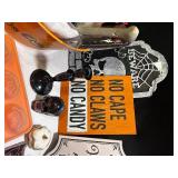 Huge lot of assorted Halloween decor