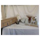 Christmas tree and decor