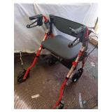 Gently used sitting walker