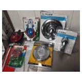 Lot of new bathroom plumbing supplies