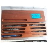 Vintage Chadwick & Trefethen adjustable reamer set in wooden case
