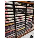 Large lot of cassette tapes