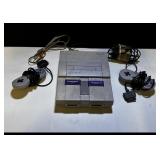 Super Nintendo and controllers