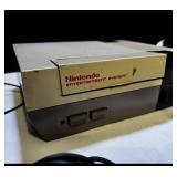 Nintendo NES original with two controllers & cords
