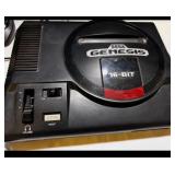 Original Sega Genesis system model 1 console with controllers
