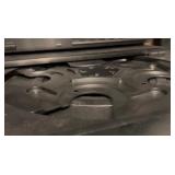 Yamaha tower speakers with av stereo amplifier, k-80 stereo cassette deck, and Yamaha am/fm stereo