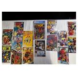 Large lot of marvel comics. 1 graded comic book