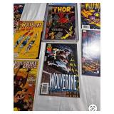 Large lot of marvel comics. 1 graded comic book