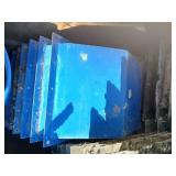 Large lot of concrete form pieces