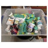 Large Tub full of Pet Supplements etc..