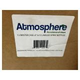 12x Labeled Spray Bottles(empty)