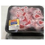 EE. 2x 1.6lbs USDA Choice Boneless Beff Stew Meat