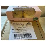 SSS. 24x 4pk Cranberry & White Chocolate Shortbread Cookies