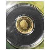 2013 AUSTRALIAN KOALA HALF GRAM .9999 FINE GOLD