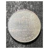 2019 AUSTRIAN PHILHARMONIC 1 TROY OZ .999 FINE SILVER